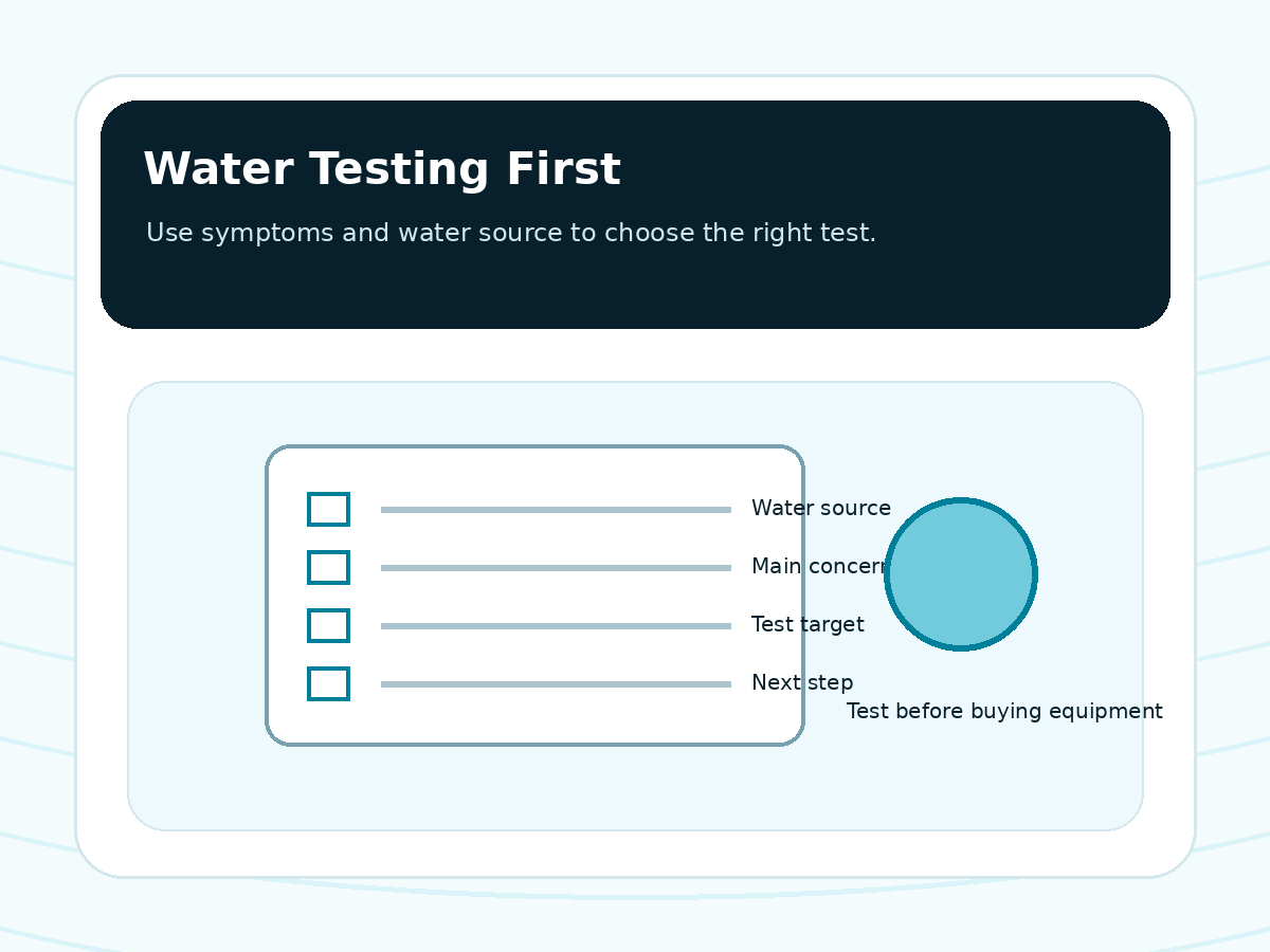 Test before you buy equipment